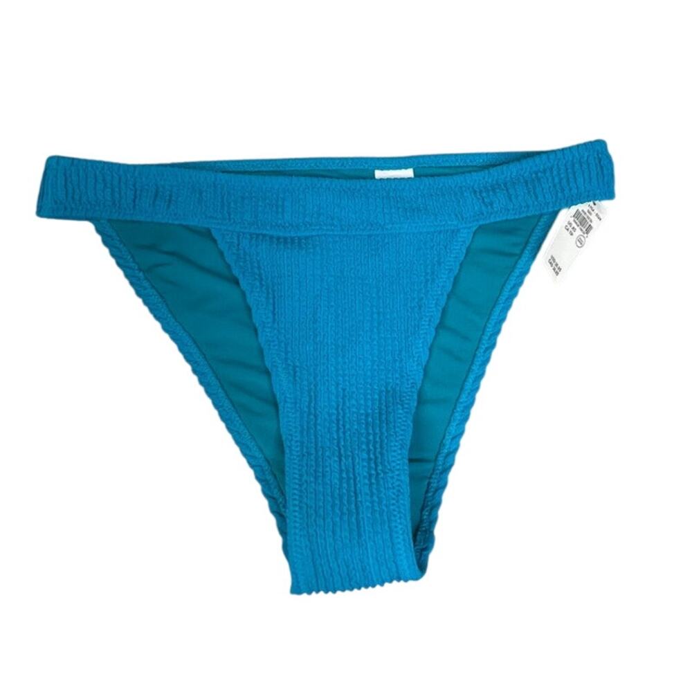 Aerie Torquoise Cheeky Ribbed Bikini bottoms XS New
